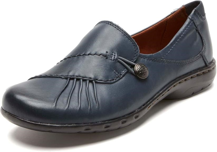 ROCKPORT Cobb Hill Women's Paulette Flat, 9.5 W US / EU 41 / UK 7 / 26.5CM,