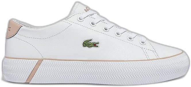 LACOSTE Women's Gripshot BL 21 1 CFA Sneaker, Size US5/ UK3, White/Light Pi