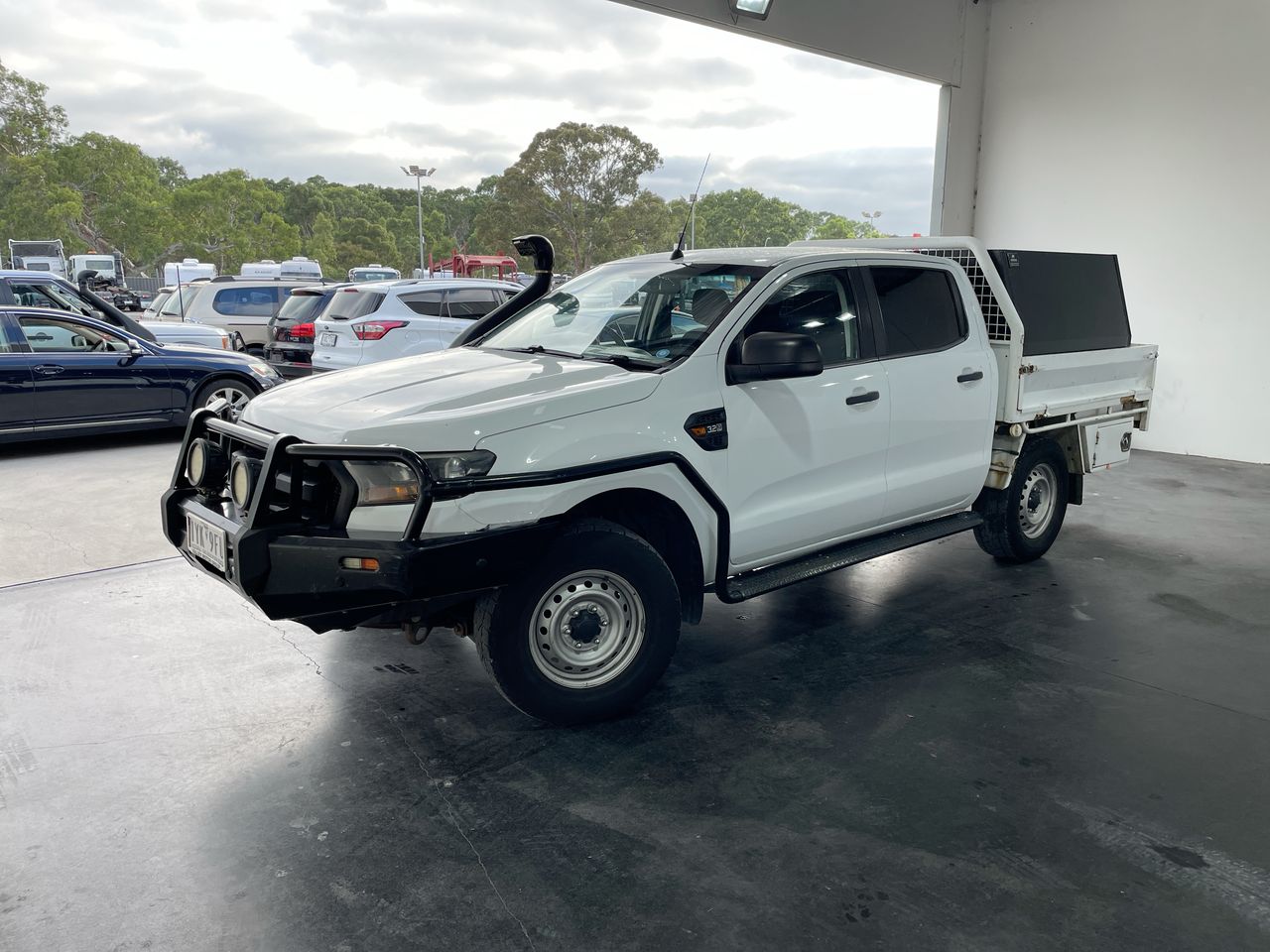 2018 Ford Ranger XL 4X4 PX II Turbo Diesel Automatic Crew Cab Chassis