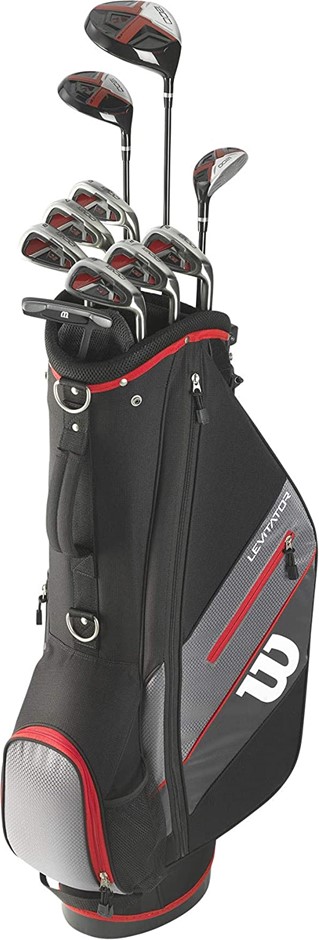 WILSON Golf 1200 G/Effect 10-Piece Golf Package Set With Carry Bag, Right H