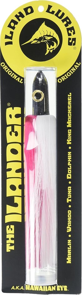 iLAND co. IL400-PK/WH The Ilander Lure, Pink/White 8.25in 2.5oz.