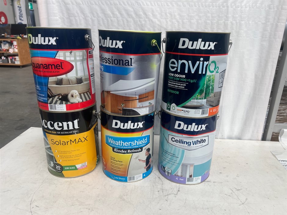 Assorted 10Lt Tins of Paint