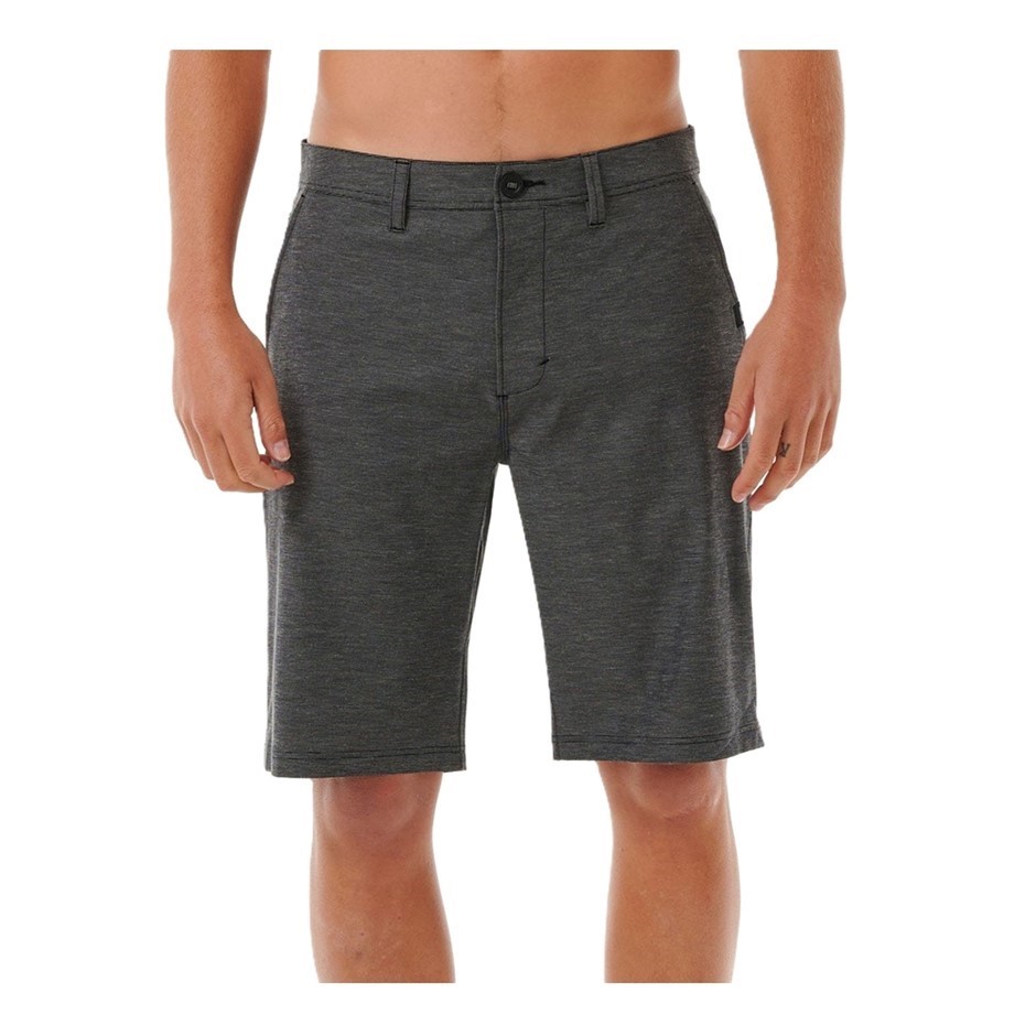 RIP CURL Men's Phase 21" Boardwalk Shorts, Size 32, Black. RRP: $79.99.  Bu