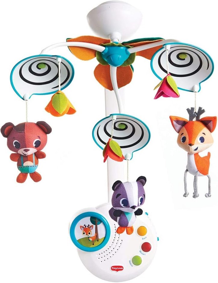 TINY LOVE Into The Forest Classic Mobile. NB: Used and Untested.