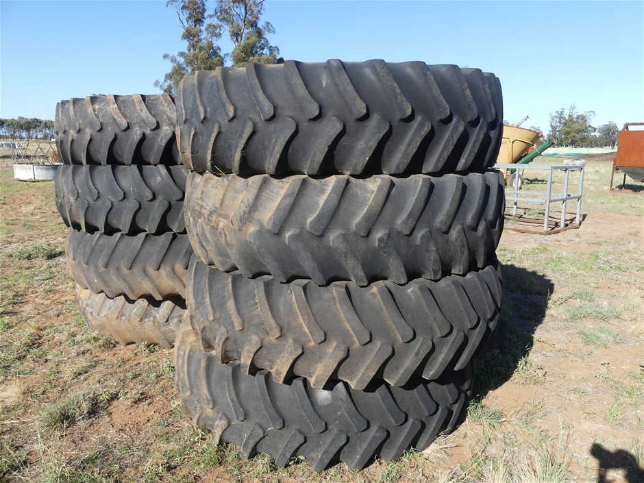 <B>Firestone Plant Tyres (Qty 4)</B>