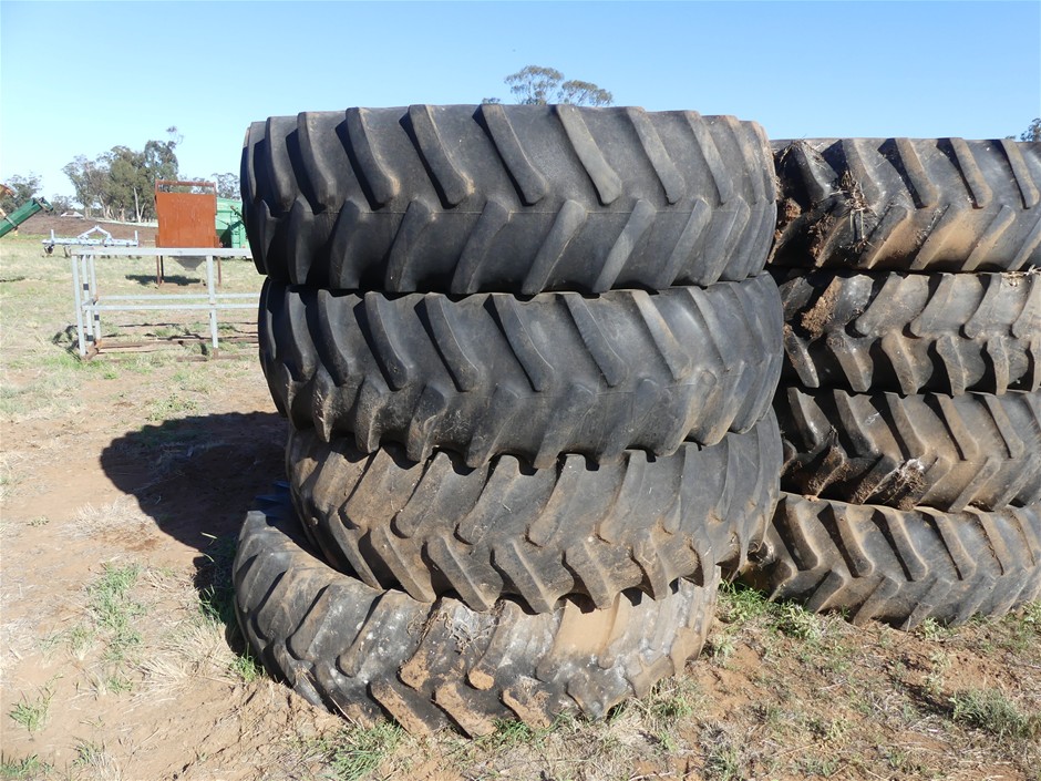 Firestone Plant Tyres (Qty 4)