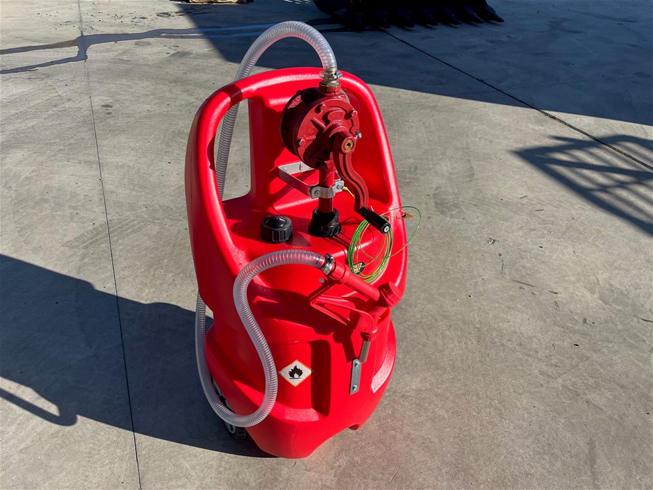 75L Portable Fuel Tank with Manual Pump(Unused)