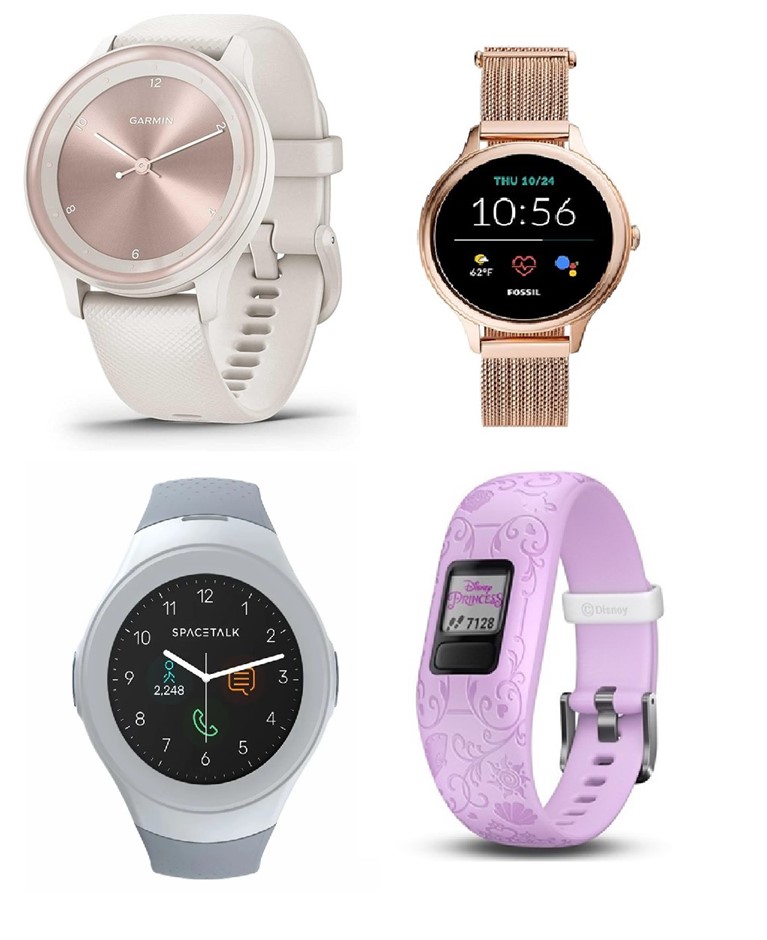 4 x Assorted Smart Watches. 1 x SPACETALK Life Connect Grey 4G SP-L4G-1. 1