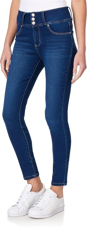 WALLFLOWER Women's Sassy HighRise Skinny Jean, Size 15 Long, Riverton.