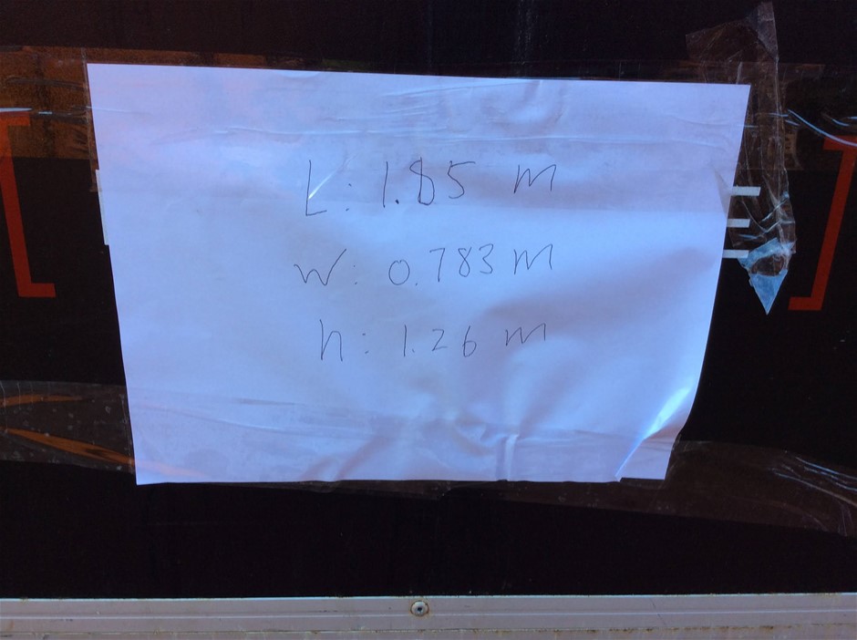 Picture Road Case Flight w/ Foam Inserts (L 1.85 m x W 0.783 m x H 1.26 m)