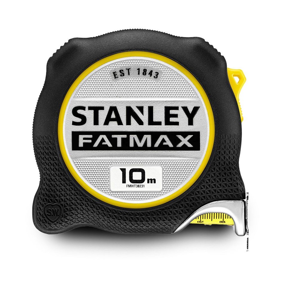 STANLEY 10m FatMax Xtreme Tape Measure. NB: Minor use & Not in Original Box