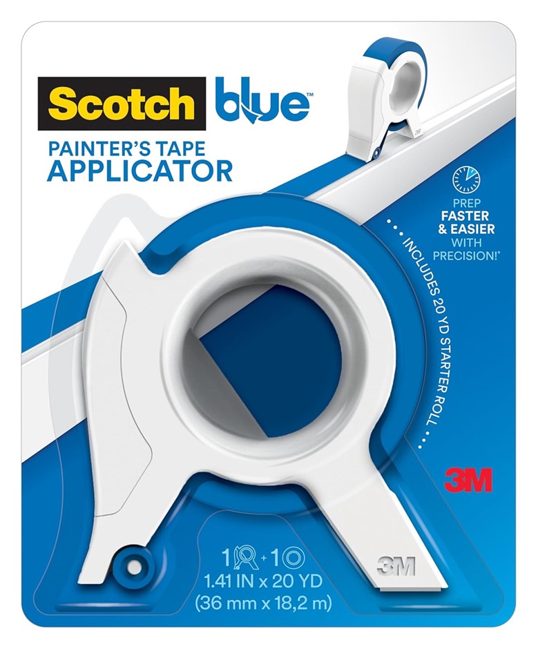 SCOTCH Blue Painters Tape Applicator, Applies Painter's Tape in One Continu