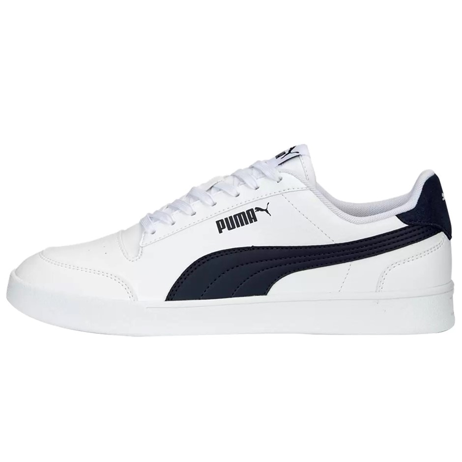 PUMA Men's Shuffle Shoes, Size US8.5/UK7.5, White/Navy, 30966824. Buyers N