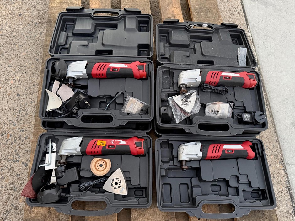 10.8V Lithium Ion Cordless Multifunction Tool x 4 units