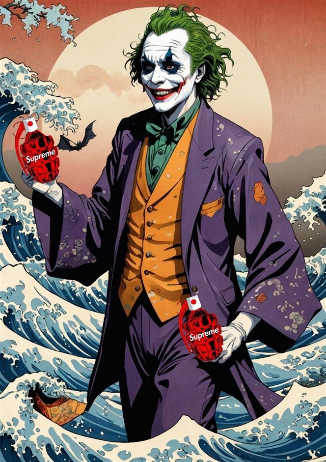 Death NYC Ltd Ed. Signed Graffiti Pop Art Print