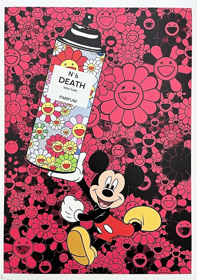 Death NYC Ltd Ed. Signed Graffiti Pop Art Print