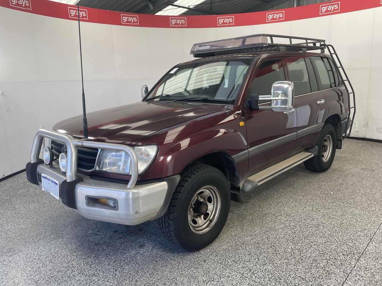 2002 Toyota Landcruiser GXL FZJ105R 