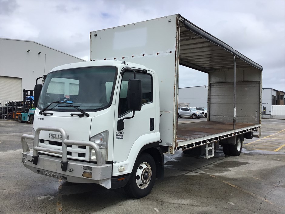 2011 Isuzu  FRR X- Long Sitec 205 Series III 4 x 2 Curtainsider Rigid Truck