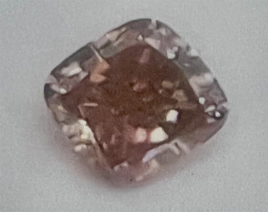 0.33 Carat pink diamond West Australian origin retail valu: $55400