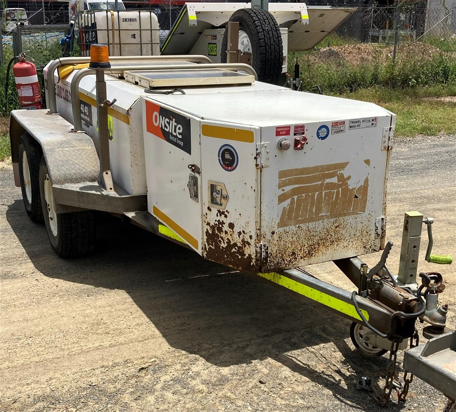 2013 Petro Industrial Trailer - Fuel - 1,250ltr - Solar - Rockhampton