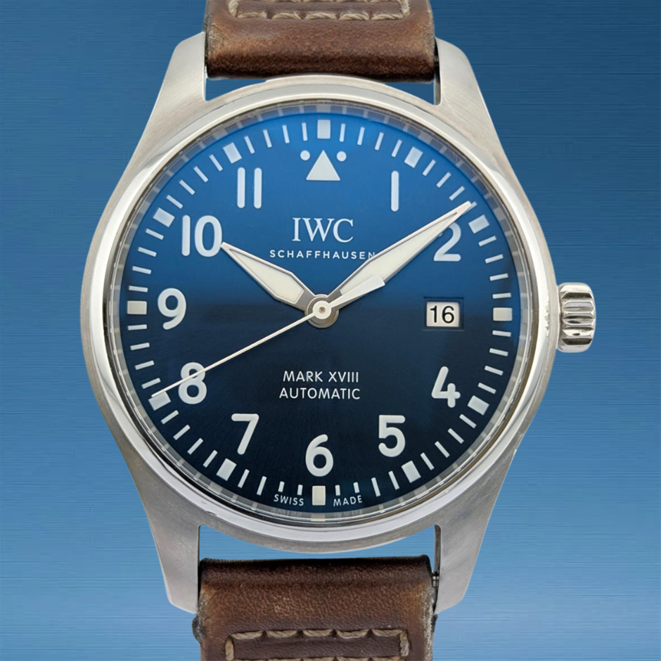 IWC IW327004 Pilot Mark XVIII Le Petit Prince Edition 40mm WxO & COA