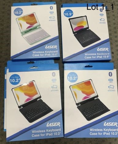 Wireless Keyboard and case 10.9" x 10