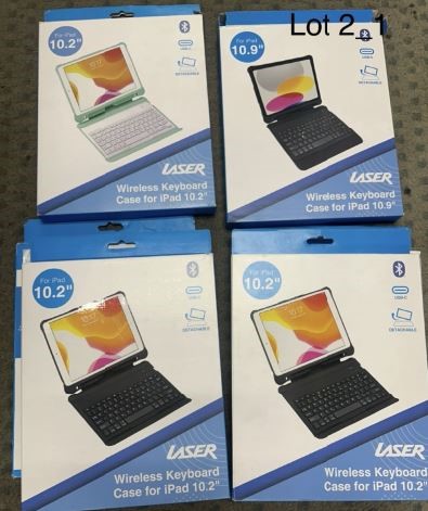 Wireless Keyboard and case 10.9" x 10