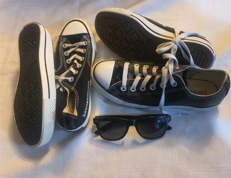 Converse All Star Leather , Bangnai Shoes 26 cm , near New and Quality