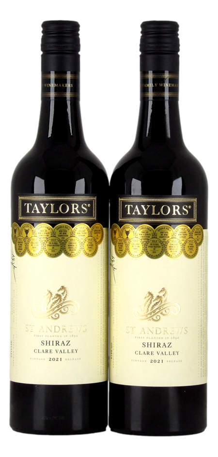 Taylors St. Andrew’s Shiraz Clare Valley 2021 (2x 750mL)