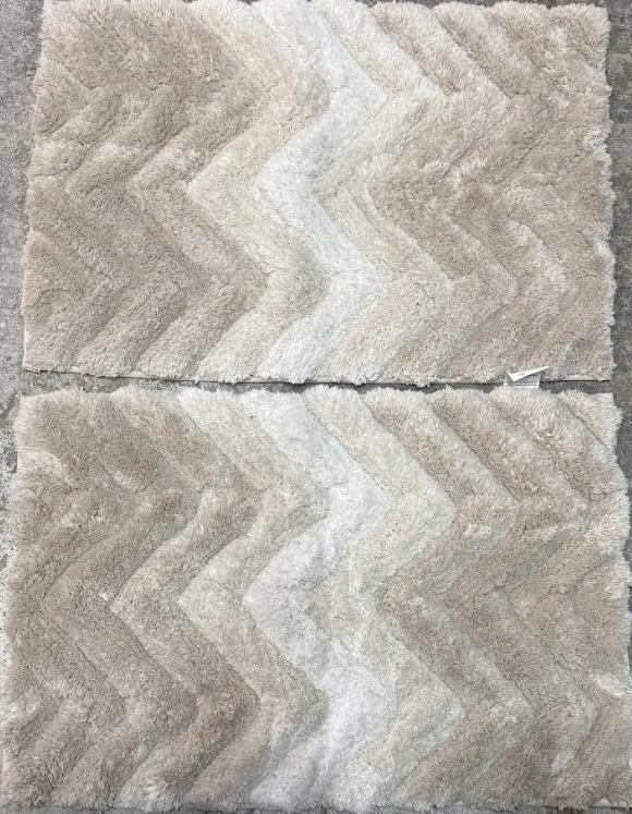 2pcs Small Rug W61xL39cm