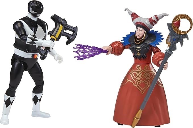 Power Rangers Mighty Morphin Re-Ignition - Auto-Morphin Black Ranger vs Rit