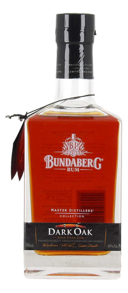 Bundaberg Master Distillers Collection Dark Oak Rum (1x 700mL), QLD.