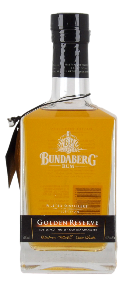 Bundaberg Master Distillers Collection Golden Reserve Rum (1x 700mL), QLD.