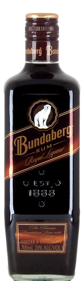 Bundaberg Rum Royal Liqueur Coffee & Chocolate (1x 700mL), QLD.