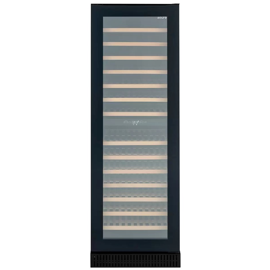 EURO 430L Wine Fridge, 155 Bottle Capacity, Dual-Zone Digital Touch Control