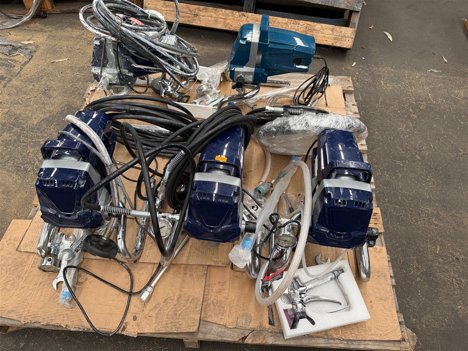 Airless Spray Station 1100W x 5 units