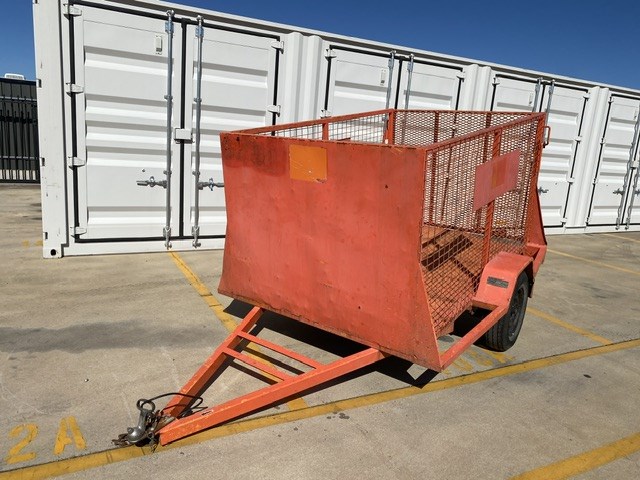 <p>2007 McClure 8x5 Single CageTrailer</p>