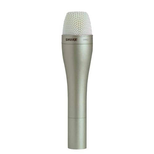 SHURE SM63 Omnidirectional Dynamic Vocal Microphone with 14.5cm Handle for