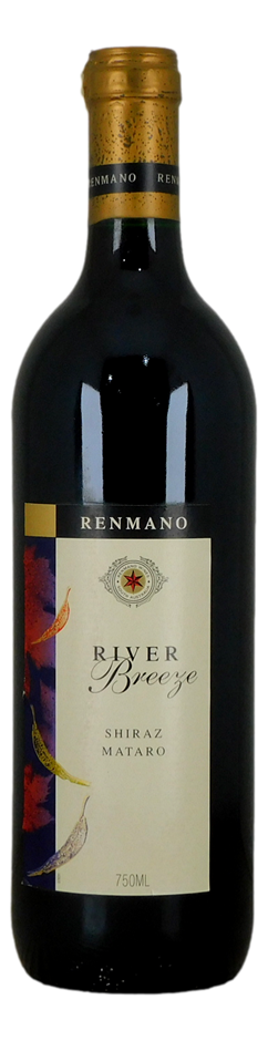 Renmano Wines River Breeze Shiraz Mataro NV (1x 750mL), AUS.