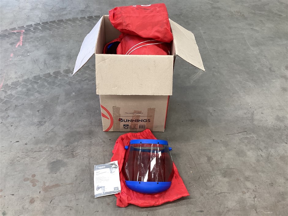 Electric Arc Flash Face Shields x 10