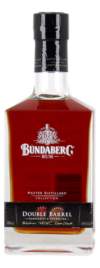 Bundaberg Master Distillers Collection Double Barrel Rum (1x 700mL), QLD.