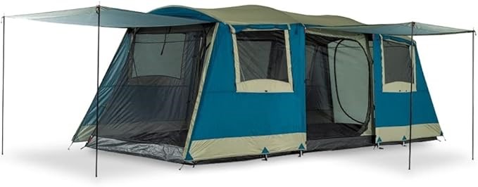 OZTRAIL Bungalow 9 Person Dome Tent. NB: Has been used.