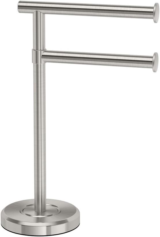 GATCO Home 2-Arm Towel Holder, 1472SN.