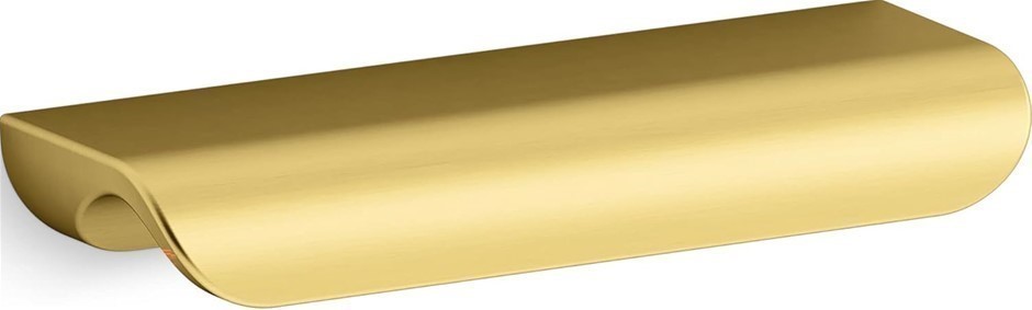 KOLER 97029-2MB AVID® Drawer Pull, Vibrant Brushed Moderne Brass.