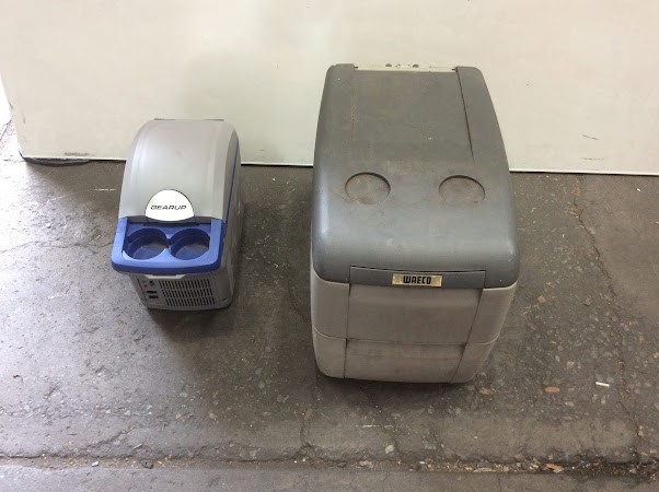 GearUp 12V Cooler and Warmer&Waeco Portable Fridge (Lot of 2)