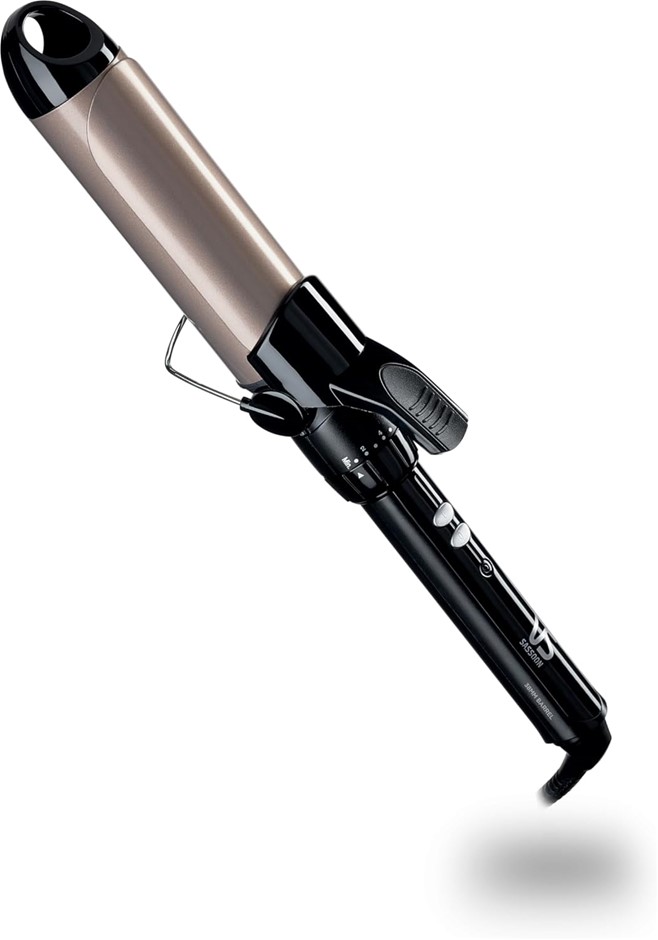 VS SASSOON 38mm Ceramic Hair Curler – Large Barrel Curling Iron with Variab