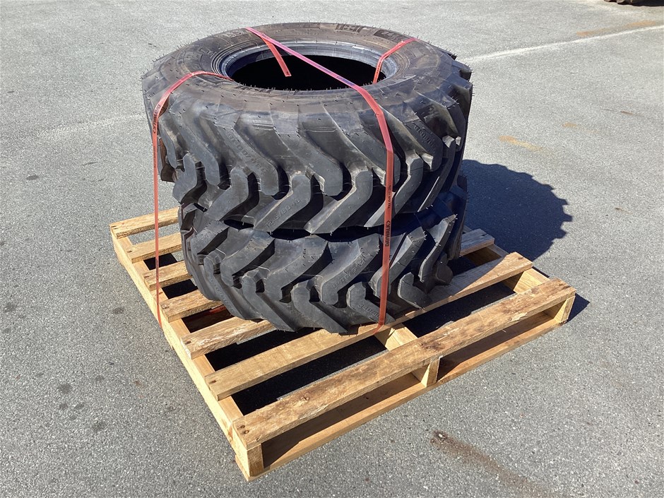 <p>Earth Moving Tyres x 2</p>