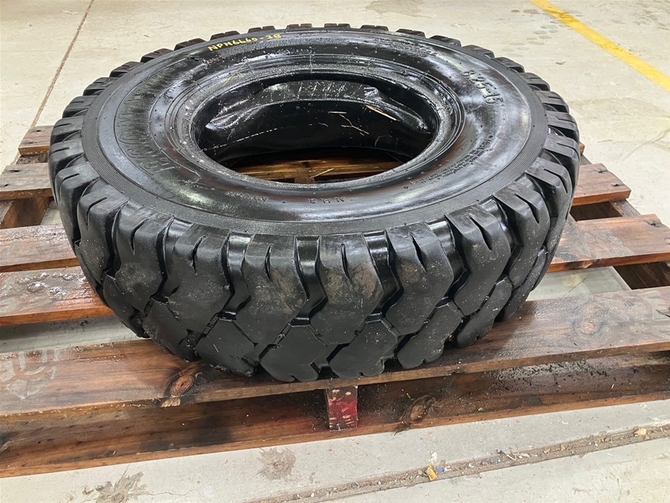 3x Assorted Machinery Tyres