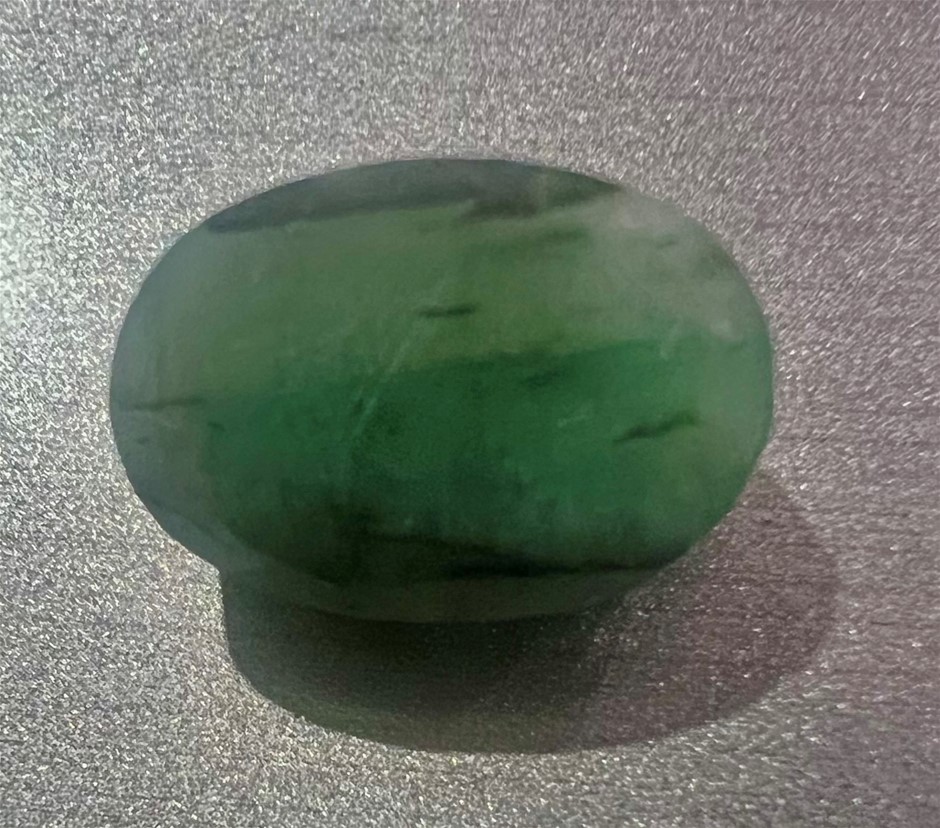 2.93 carat green emerald from brazil