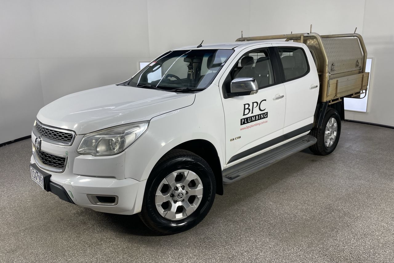2013 Holden Colorado 4X2 LTZ RG Turbo Diesel Manual Dual Cab